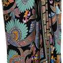 Sunshine 79 Women's Standard Swimsuit Beach Cover Up Pareo (Multi//Paisley Patchwork), One Size