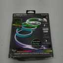 XTREME DIGITAL LIFESTYLE ACCESSORIES Monster 16.4 ft Smart Indoor and Outdoor Multi-Color Neon LED Light Strip, Water-Resistant, Mobile App Control