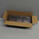 HTB Tea Organizer for Tea Bags, Tea Bag Holder with Acacia Wood Stand and 3 Removable Metal Basket for Sugar Packets, Sweeteners, Creamers for Cabinet, Countertop (OGB-148)