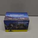 Treela Red Laser LED Light Projector Outdoor Star Projection LED Projector with Remote Waterproof Decorative Light for Garden Yard Party(Red Green Blue Color,Cross Stars)