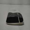 Travel Document Organizer A4 Document Holder Zipper Portfolio Organizer Portable Folder Pouch for Office Business, Black