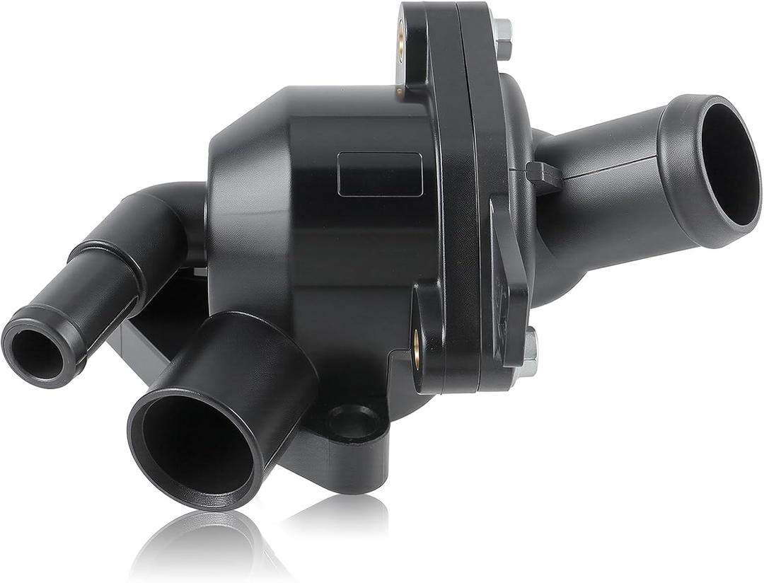 MOTOALL 19320-RAA-A01 Engine Coolant Thermostat Housing Case Fit for Honda Element Accord CR-V 2.4L, for Honda Civic 2.0L