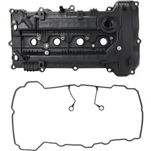 WATERWICH Valve Cover with Gasket Compatible with Hyundai Elantra 2011-2016, Elantra Coupe 2013, Elantra GT, Kia Soul 2012-2013 1.8L 2.0L Replacement for 224102E000 22410-2E000
