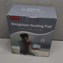 Electric Heating Pad for Neck Shoulders and Back Pain Relief, Christmas Gifts for Women Men Mom Dad Elderly, Large Weighted Neck Shoulders & Back Heat Pad, 6 Heat Settings Auto-Off, UL Certified, Gray