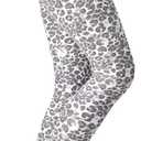 Women's Leopard Printed Leggings Animal Skin Brushed Buttery Soft Tights