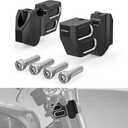 NICECNC Black Rearward Handlebar Risers Aluminum Compatible with Harley Sportster S RH1250S 2021-2024