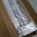 LazBlinds No Tools No Drill 1" Vinyl Mini Blinds, Cordless Blinds for Windows, Light Filtering Horizontal Window Blinds & Shades, 32" W x 36" H, White