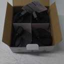 Fly Fans for Tables, Fly Repellent Fan Outdoor Indoor Keep Flies Away, Fly Repellent Fans for Tables with Holographic Blades for Picnic, Party, Restaurant, Kitchen, and BBQ, 4 Pack Black