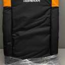 HOPERAN  Outdoor Orange 21 in.W Heated Stadium Seats for Bleachers with Backs and Cushion Wide 
