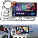 [4G+64G] Android 15 Car Stereo for Toyota Corolla Matrix 2003-2008 with Wireless Carplay Android Auto, 9 Inch HD Touchscreen with WiFi GPS Bluetooth5.0 FM/RDS Radio 32EQ SWC Backup Camera MIC