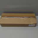 Dezzer 4 Pack Acrylic Shelves for Wall, 15" Clear Acrylic Floating Shelves for Bathroom Bedroom, Invisible Bookshelf Wall Ledge Storage Shelf Books Perfume Toys Action Figure Display Shelves