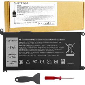 Fancy Buying YRDD6 1VX1H Battery for Dell Inspiron 3310 3583 5481 5482 5485 5491 5591 7586 2-in-1 3493 3501 3582 3584 3593 3793 5480 5493 5581 5584 5585 5590 5593 5594 5598 P93G001 VM732 P75F 01VX1H