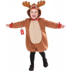 fun shack Toddler Reindeer Costume, Reindeer Costume Kids, Toddler Christmas Costumes, Christmas Costumes for Kids (3-4 Years, Brown)