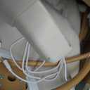 Baby Swings for Infants, Monamii Baby Swing, Infant Swing with 5 Speeds, 10 Lullabies, Electric Swing for Baby, Indoor & Outdoor Use (Beige)