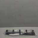 Black Wall Mounted Coat Rack  5 T-Shaped Pegs for Hats, Bags & Towels, Heavy-Duty Metal Rail for Entryway, Bathroom, Closet, Bedroom (1 Pack)