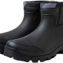 Gets Rain Boots for Mens Waterproof Light Rubber Ankle Boots for All Type of Weather (12)
