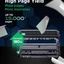 Compatible DR830 Drum Unit Replacement for Brother DR-830 TN830XL TN830 Drum Unit to use with Brother HL-L2460DW DCP-L2640DW HL-L2405W MFC-L2820DW HL-L2480DW HL-L2400D Printer 2 Pack (Drum only)