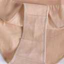 Daydance Girl's Women's Ballet Briefs Tan Cotton Seamless Dance Underwear for Gymnastics, Daily Life (4-6 Years)