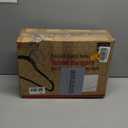 NEATERIZE Clothes Hangers 50 Pack White - Plastic Hangers - Ganchos Colgar Ropa