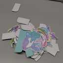 12Pcs Mermaid Party Supplies Mermaid Birthday Honeycomb Centerpieces for Under The Sea Party Decorations Ocean Mermaid Theme Table Honeycomb for Ocean Mermaid Theme Birthday Baby Shower Party Favors