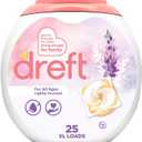 Dreft Laundry Detergent Pacs, Lightly Scented, Lavender, For Baby and Family, XL Pacs, 25 Count