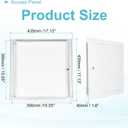 PATIKIL Drywall Access Panel 17x17 Inch, Aluminum Frame Wall Hole Cover