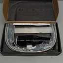 LIFG Brushed Nickel Vessel Sink Faucet, Tall Waterfall Bathroom Faucet, Single Handle One Hole Mixer Bowl Tap with Large Rectangular Spout, Bar Sink Faucet Lavatory Vanity,A-Brushed Nickel, Tall