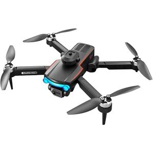 HOSHI K102 MAX Drone 2-Axis Gimbal 4K Camera with Obstacle Avoidance GPS 5G Wifi FPV EIS Professional Foldable Quadcopter Orange and Black Colors (Black)