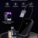 Wireless Adapters for Carplay, Add Car Play Adapter for iPhone, Converts Wired to Wireless CarPlay, Only for Carplay Bluetooth Adapter, Car from 2015. Easy Setup, Stable Connection Daily Commute