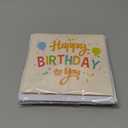 Pack of 2, 3D Popup Happy Birthday Cards - Musical Light Up Greeting Card - Balloons Gifts Cake Party - Includes Blank Card, White Mailing Envelope - Plays Happy Birthday Song - Kids Adults