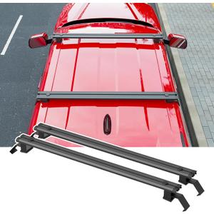 SZYANG Roof Rack Cross Bar Compatible with 2022-2026 Toyota Tundra Crossbar Roof Rail Aluminum Luggage Carrier Replacement for 2022-2026 Toyota Tundra Accessories