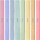 BLIEVE- Aesthetic Bible Highlighters No Bleed Through Assorted Colors, Cute Highlighter Dual Tip For Journaling Supplies And School Accessories, Bible Highlighters And Pens No Bleed (CANDY)