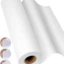 PLANTIONAL Woven Cotton Iron-On Fusible Interfacing: 10.6 inch X 10 Yards White Heavy Weight 100% Cotton Single-Sided Interfacing for t-Shirt Quilts Blouses Dress Shirts Collars DIY Crafts Supplies