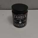 Candle Theory Fresh Shave Scented Candle for Men 7.6 Ounce, Crackling Wick Man Candles for Home