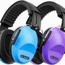 Dr.meter Noise Cancelling Headphones for Kids Adults 2 PACK, SNR27.4 Ear Protection Kids Ear Muffs, Adjustable Earmuffs for Monster Jams, Sensory Autism, Concerts, Fireworks