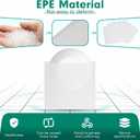 330 pcs Moving Packaging Supplies, 250 Cushioning Foam Pouches and Sheets, 4 Sizes13.7"x13.7", 11.8"x11.8", 11.8"x7.8", 7.8"x7.8") with 80 Fragile Stickers for Moving, Packaging, Storage