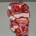 KYEESE Dog Christmas Pajamas, Soft Fleece Holiday Dog Pajamas for Dogs, Warm Plush Winter Pet Sleepwear with Snowflake Pattern, Lightweight Cozy Xmas Outfit Jumpsuit, 2XL (40-58LBS)