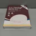 Pro 2026 Larger Sourdough Starter and Dough Warmer Upgraded with Real-Time Dough Probe, Dual-Temp Display, 70-110F Precision Control, 24H Timer Game Changer for Home Bakers White