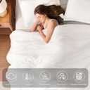 Queen Comforter Set Prewashed Lightweight Quilted Bedding for All Season