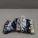 EZ Moms 10 Pack Boys Diaper Covers Plastic Training Pants for Toddlers Reusable Plastic Underwear Covers for Potty Training Breathable Rubber Pants for Babies Soft Diaper Covers for Boys 3T