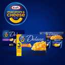Kraft Deluxe Cheddar Macaroni and Cheese Meal (14 oz Boxes, Pack of 3) Best By: 30/JUL/2026
