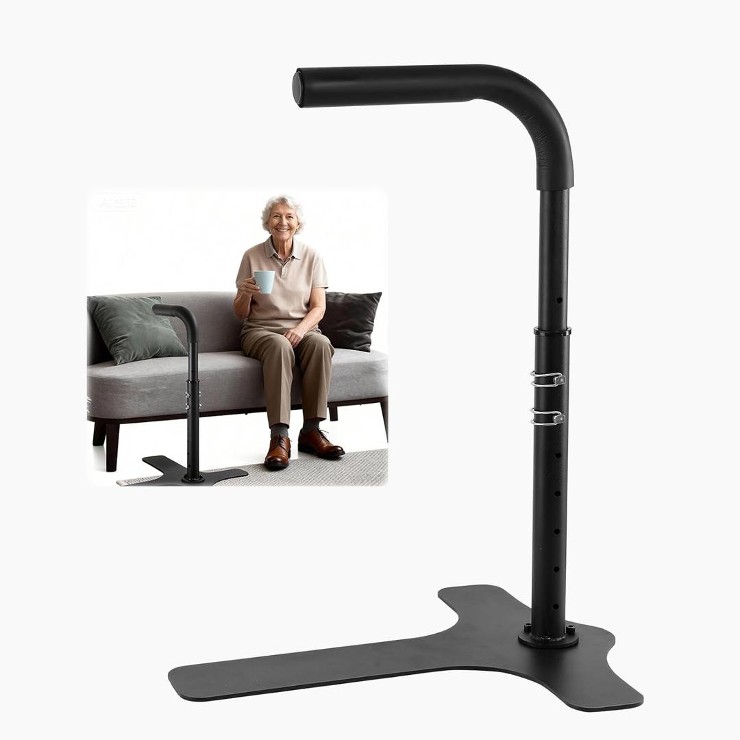 Chair Couch Stand Assist Aid for Elderly, 6-Levels Adjustable Couch Cane/Rails/Handles for Seniors Sit to Stand, Sofa Lift Pro Standing Aids & Supports Devices, 400LBS Capacity