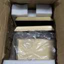 Sunshane 6 Pieces Christmas Stocking Holders Mantel Stocking Hanger Hooks Fireplace Mantle Metal Hang Bases for Xmas Party Decorations (Bronze)