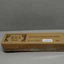 1 Inch Gold Double Curtain Rod with Vintage-style Finials-Tension Curtain Rods 28-48 Inchs for Bedroom&Home Decor