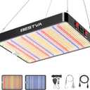 BESTVA Upgrade DC2000 LED Vegetable Garden Light - Sunlike Full Spectrum for Indoor Plants, 3x3ft Coverage