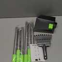 TOOGE Pooper Scooper, Dog Pooper Scooper Long Handle Stainless Metal Tray and Rake for Medium Small Dogs Heavy Duty Pet Supplies to Use for Grass, Dirt or Gravel