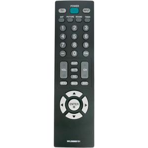 MKJ36998101 Replace Remote Applicable for LG LCD TV 19LC2D 22LC2D 20LS7D 20LS7DC 23LS7DC 23LS7D 22LC2D-UBSUSGLBK 23LS7D-UBAUSWLBM 23LS7D-UKAUSWLBM 23LS7D-UBAUSWLJM