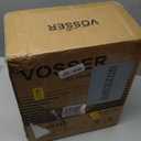 Air Mattress Full with Built in Pump, 18''Inflatable Mattress of Upgraded Vertical Beams, Self Inflatable/Deflation Blow Up Mattress in 3 Mins, Flocked Top Airbed with Carry Bag for Home, Camping (Blue)