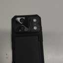 BXYJY for iPhone 17 Pro Case Wallet, Card Holder (45 Cards), Slide Camera Cover, Military Drop Protection, Rugged Heavy Duty Men Women Protective Phone Case for iPhone 17 Pro 6.3" 2025, Black