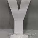 3D Letter Y Foam